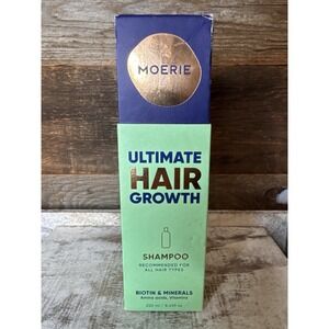 💧 Moerie Ultimate Hair Growth Shampoo · Full Size · Fuller, Thicker Hair | $48